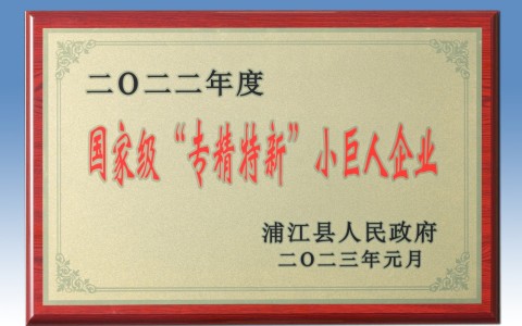 喜添国家声誉！ca88手机版客户端入选国家级专精特新“小巨人”企业